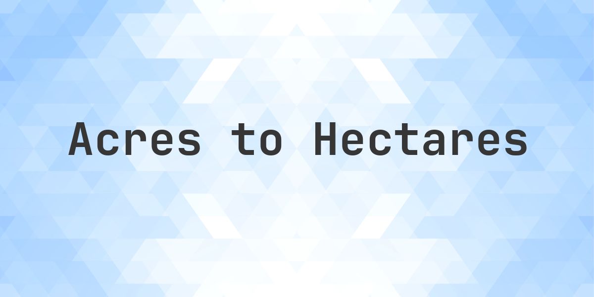 79.073652 acres in hectares - Calculatio