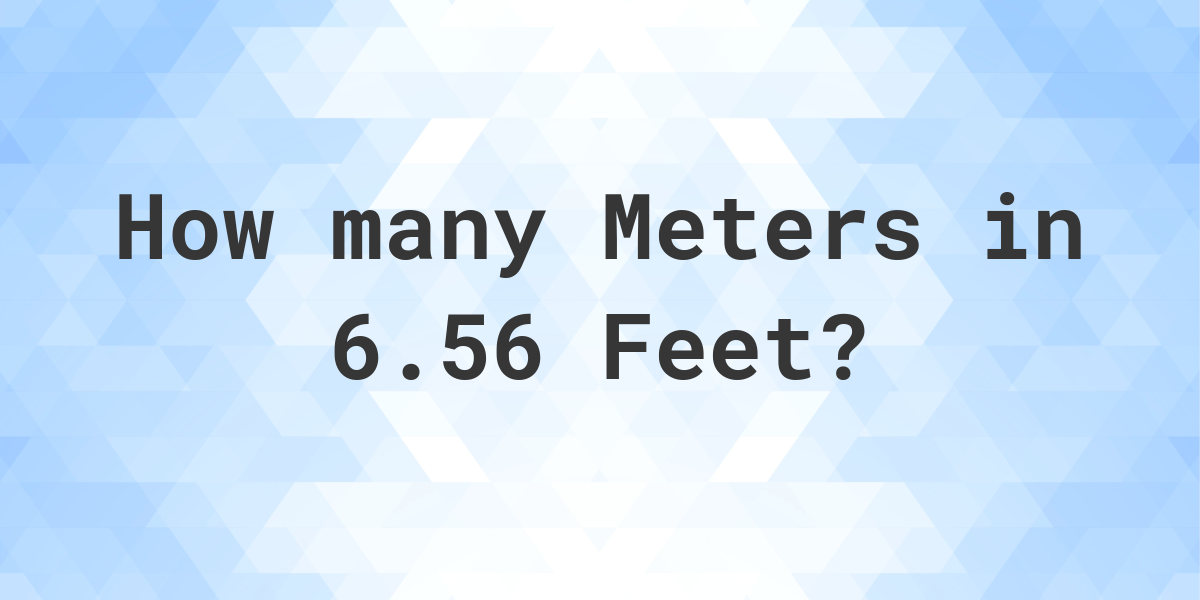 1 56 meters in cheap feet