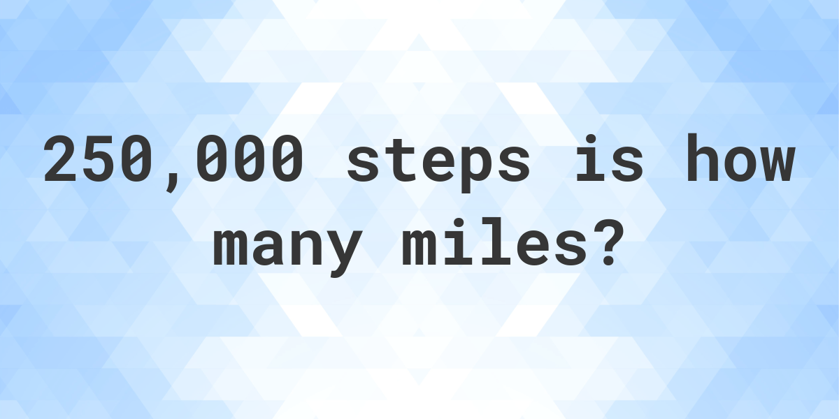 steps to miles converter