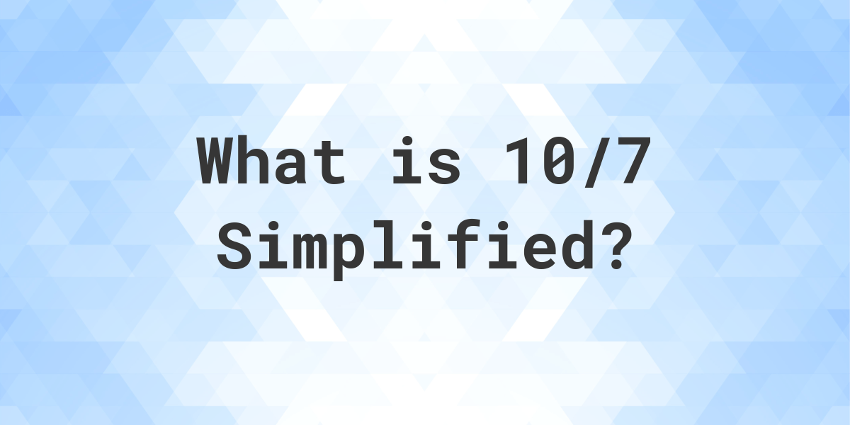 7 1000 simplified