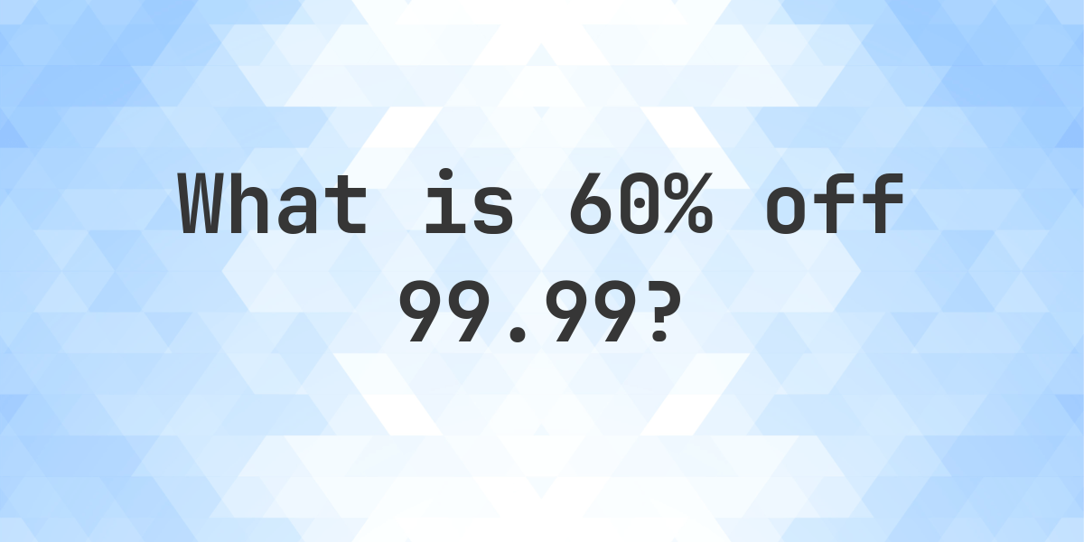 60 OFF 1 99 intelligence overview