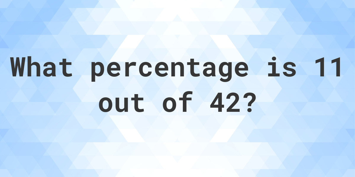 what-is-11-42-as-a-percent-calculatio