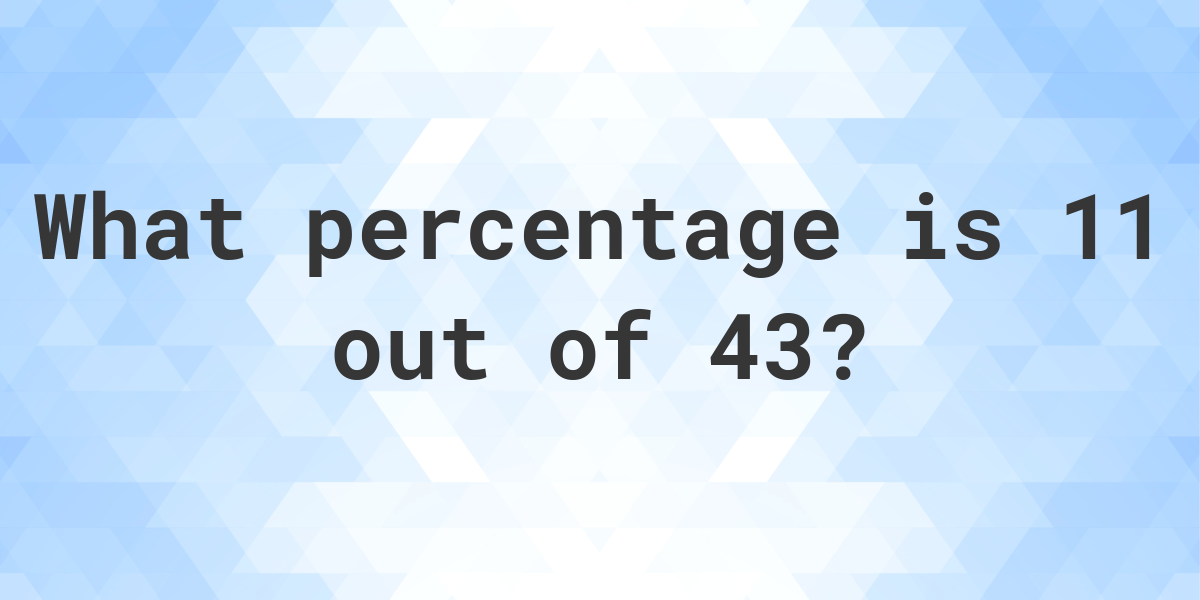 what-is-11-43-as-a-percent-calculatio