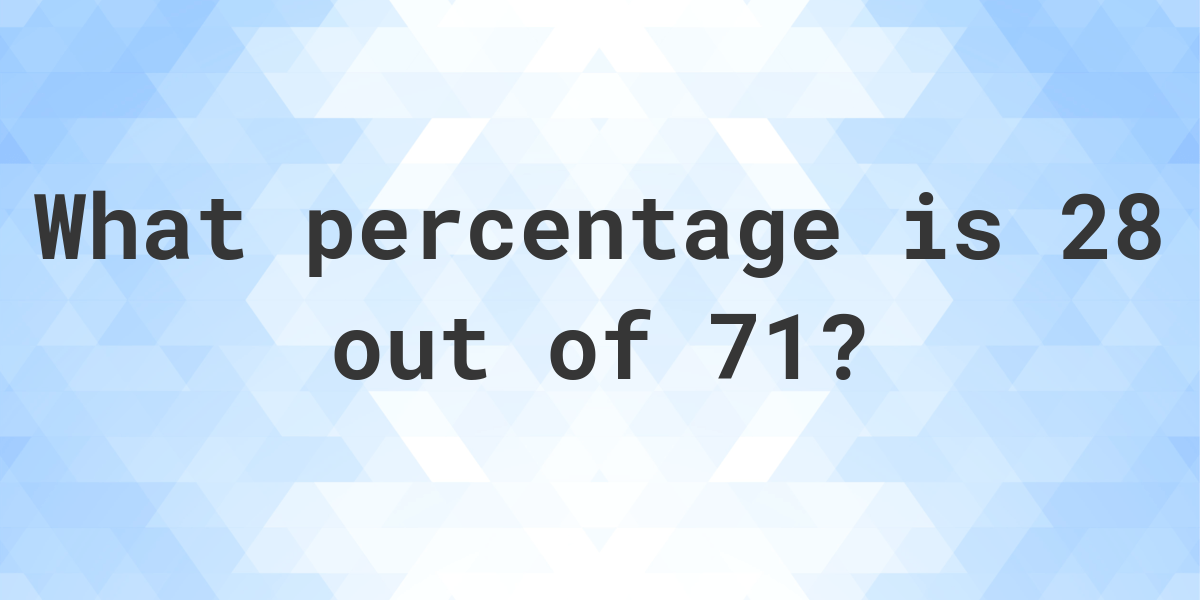 what-is-28-71-as-a-percent-calculatio