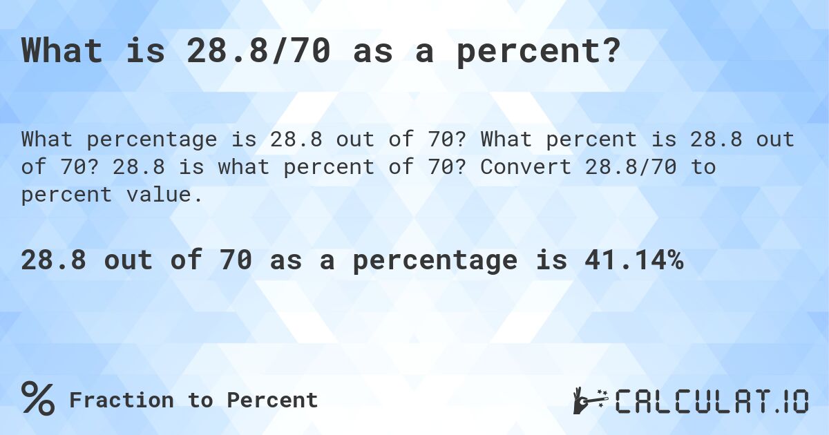 what-is-28-8-out-of-70-as-a-percentage-calculatio