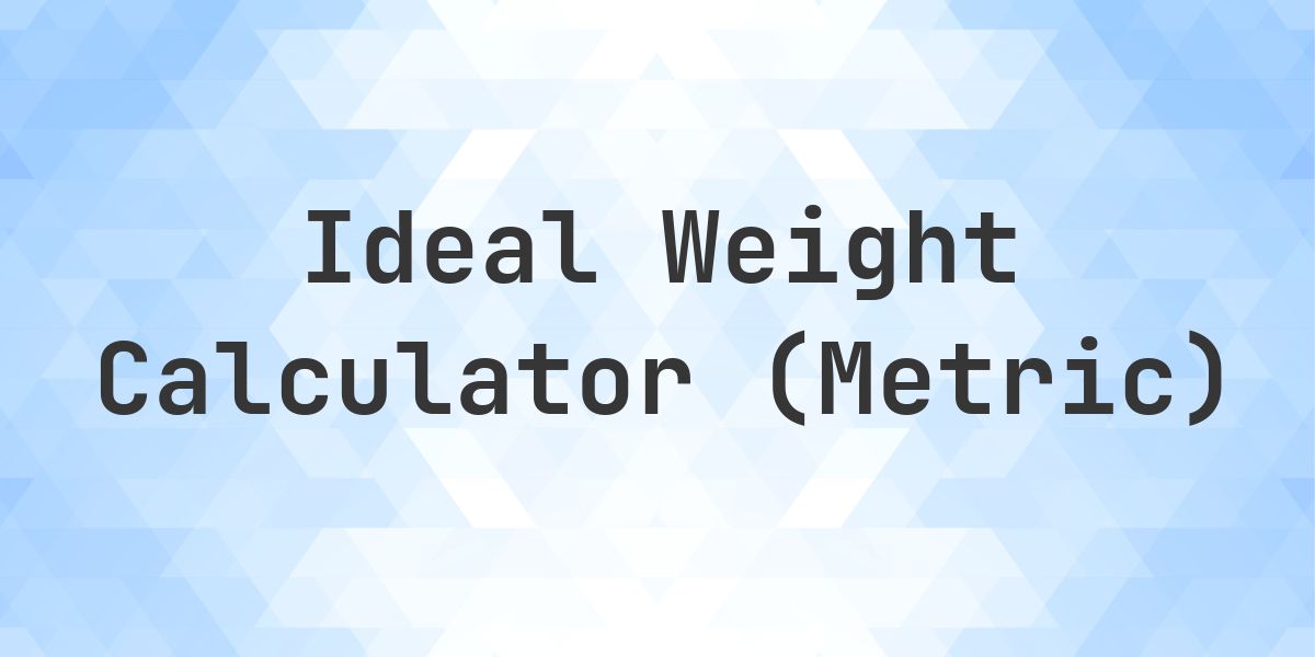 217 What is the Ideal Weight for 217 cm Female? - Calculatio