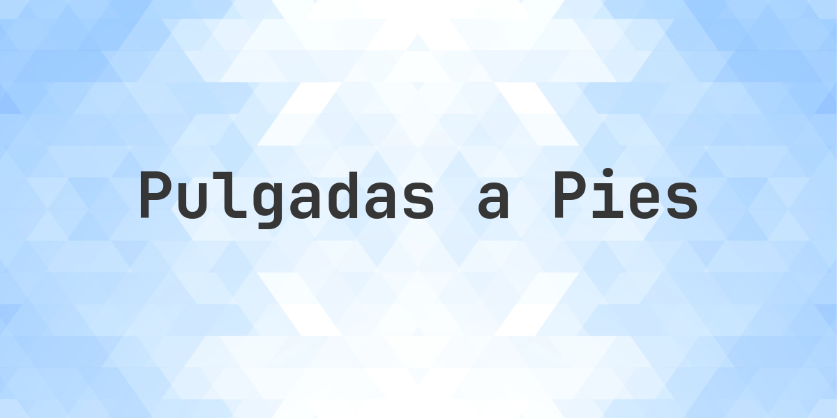 77.4 pulgadas a pies — 77.4 pulgadas = 6.45 pies. Convertir 77.4 pulgadas a pies. 77.4 pulgadas = 6.45 pies. Conversión de pulgadas a pies con fórmula y explicación.