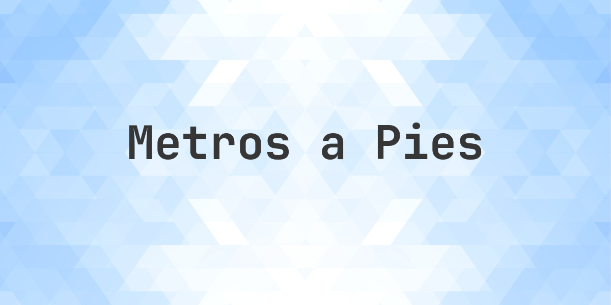 262 metros a pies y pulgadas. Convertir 262 metros a pies y pulgadas.