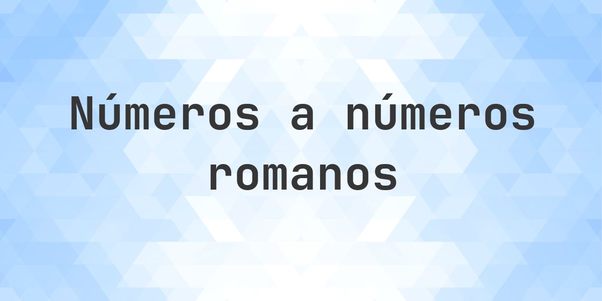 24000 en números romanos - Calculatio