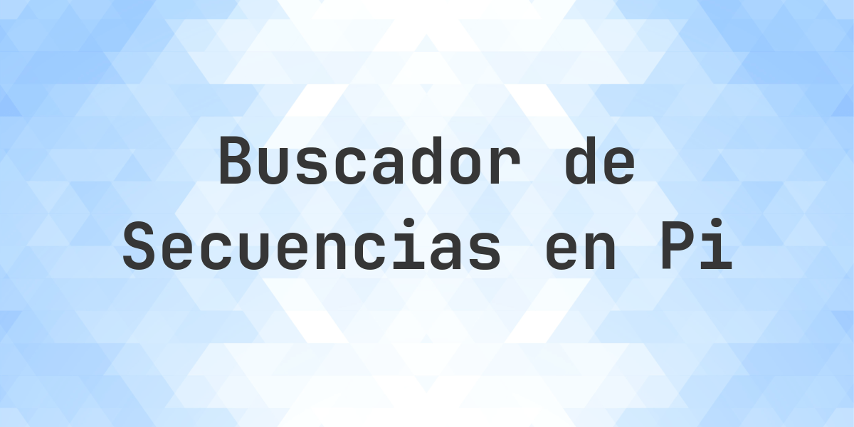 Secuencia 06082026 en Pi — encontrada 11 veces. La secuencia 06082026 aparece 11 veces en los primeros 1000000000 dígitos de Pi. Busque cualquier patrón numérico en Pi en línea.