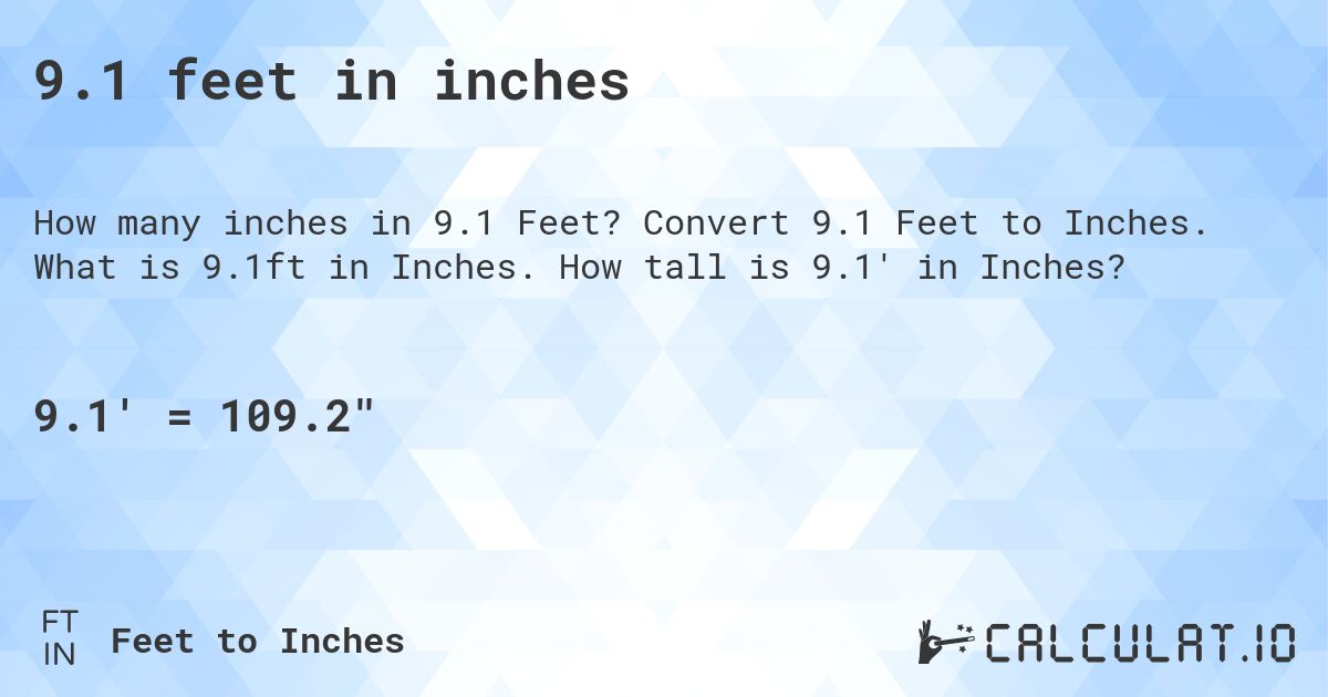 9-1-feet-in-inches-convert