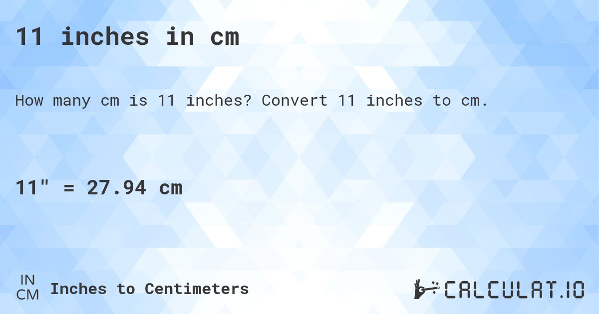 11-inches-in-cm-convert