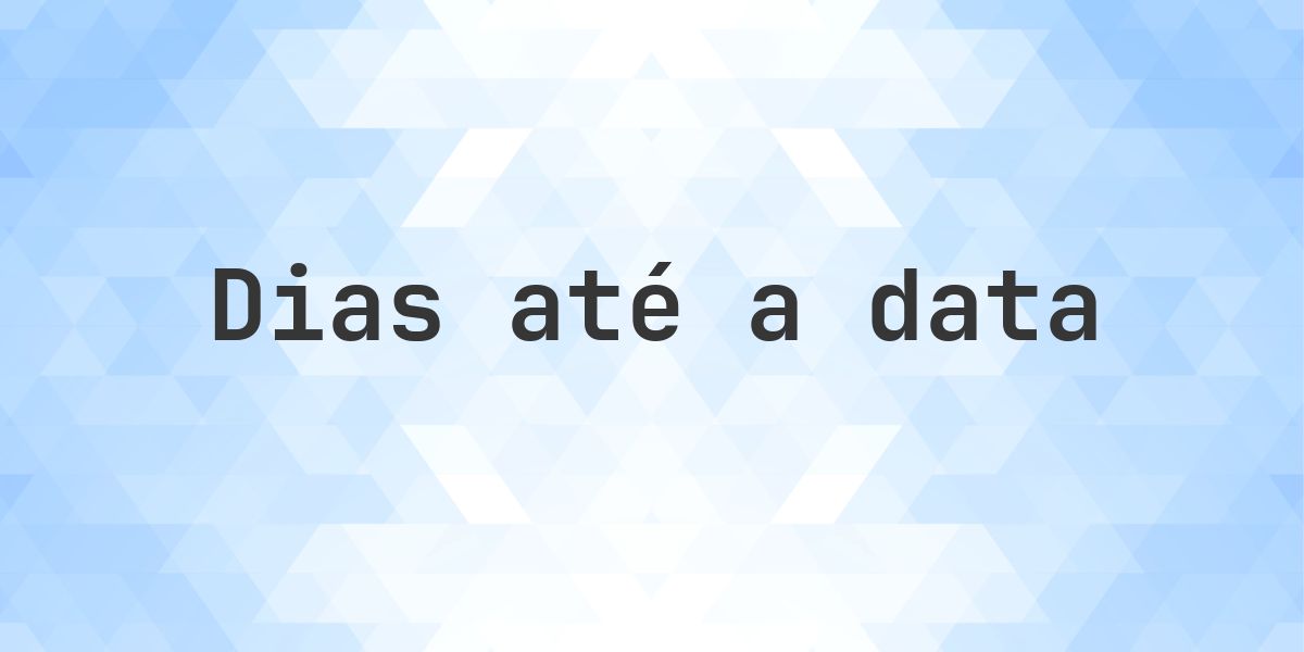 Quantos dias até 1 novembro 2032? - Calculatio