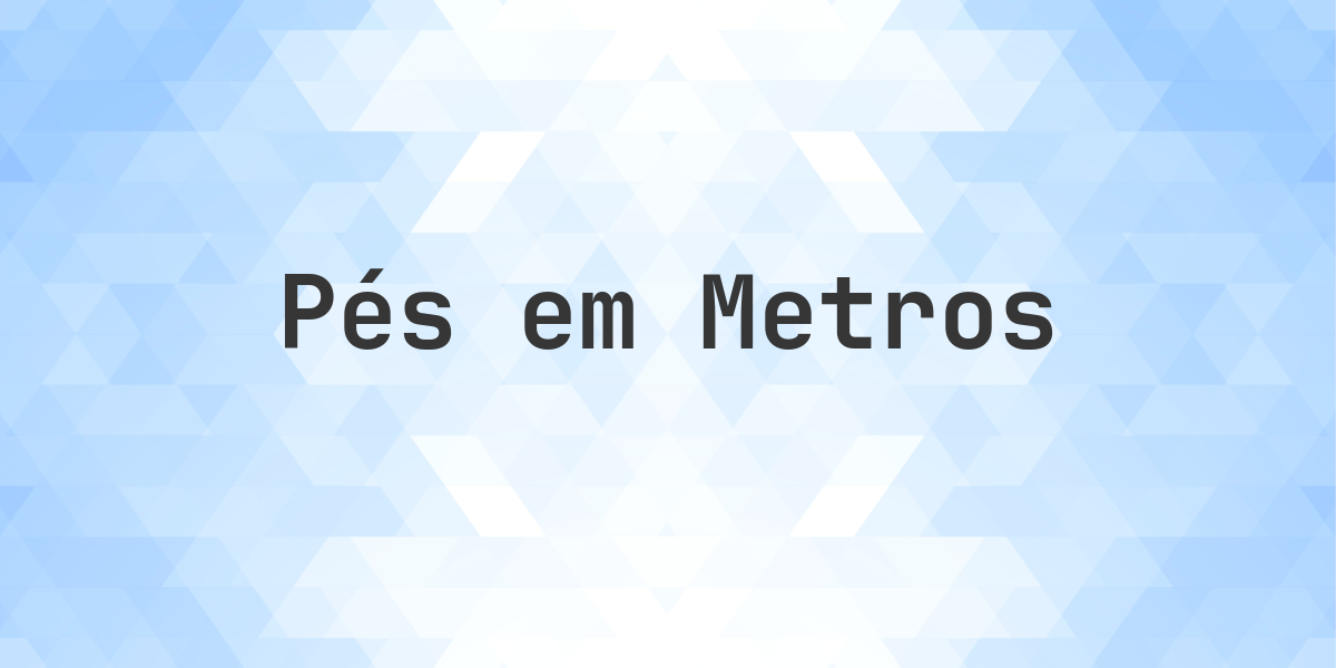 1,75 pés em metros - Conversão de pés para metros. Converter 1,75 pés para metros. 1,75 pés = 0,53 metros.