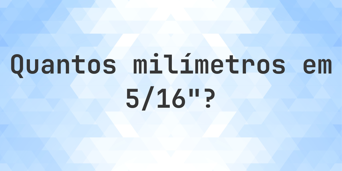 5/16