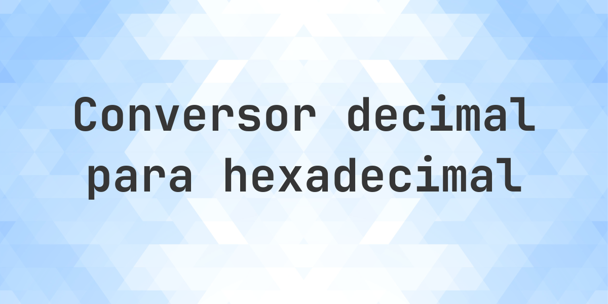 8000000 para hexadecimal. Converter o número decimal 8000000 para hexadecimal. 8000000 em hex é 7A1200.
