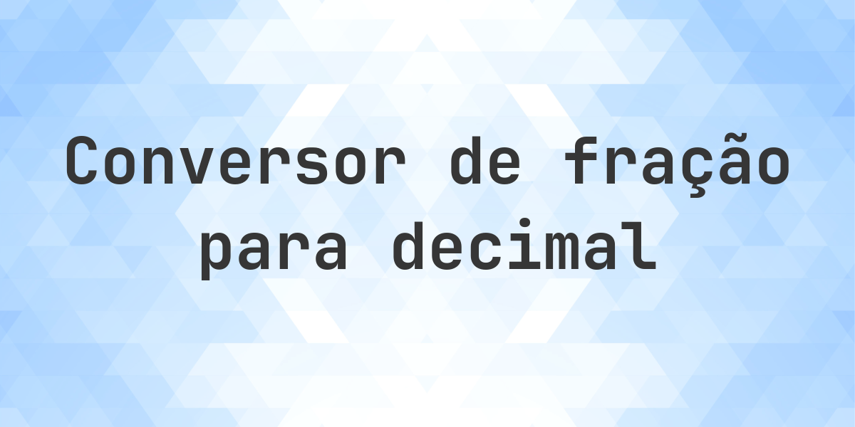 61/41 como decimal. Quanto é 61/41 como decimal? 61/41 na forma decimal é 1.(48780). Conversão passo a passo de fração para decimal com detecção de dízima periódica.