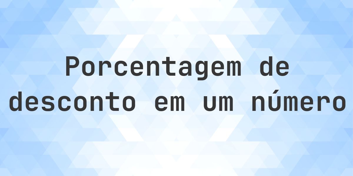 Quanto é 30% de desconto de 360000? - Calculatio